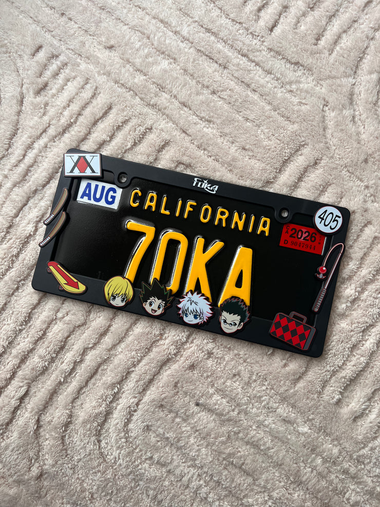 Toka™️ Gone Hunting License Plate Frame