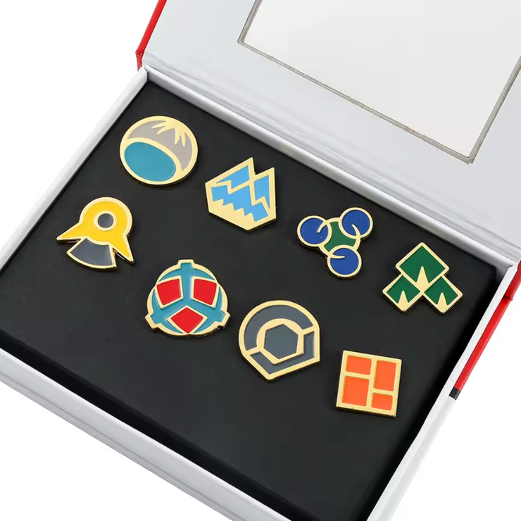 Toka Sinnoh Gym Pin Set