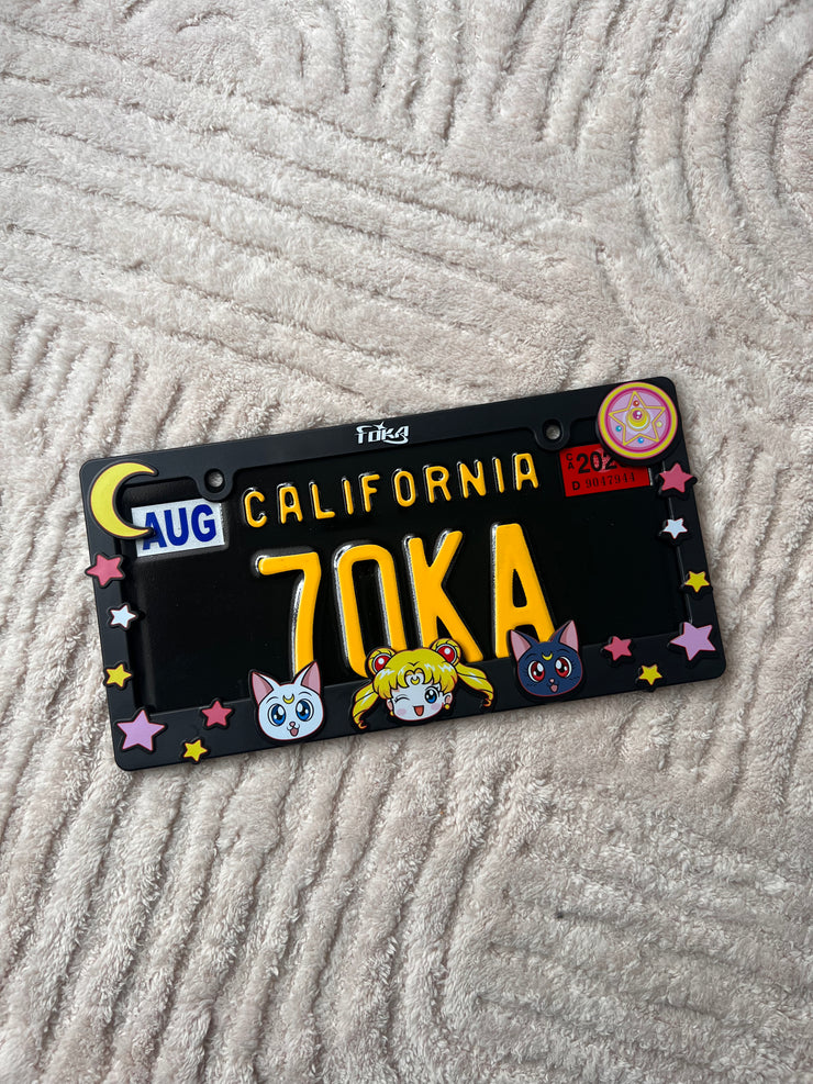 Toka™️ Moon Vibes License Plate Frame