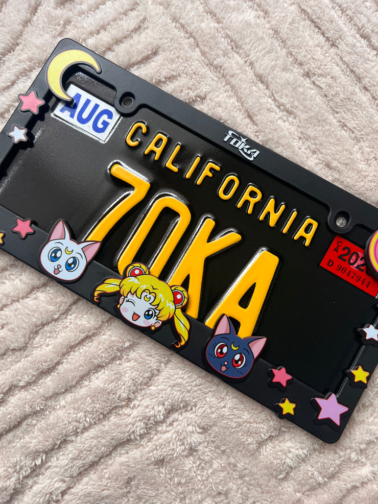 Toka™️ Moon Vibes License Plate Frame