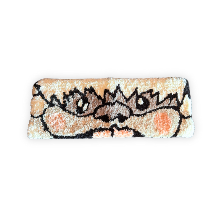 Toka™️ Snow Bison Desk Rug