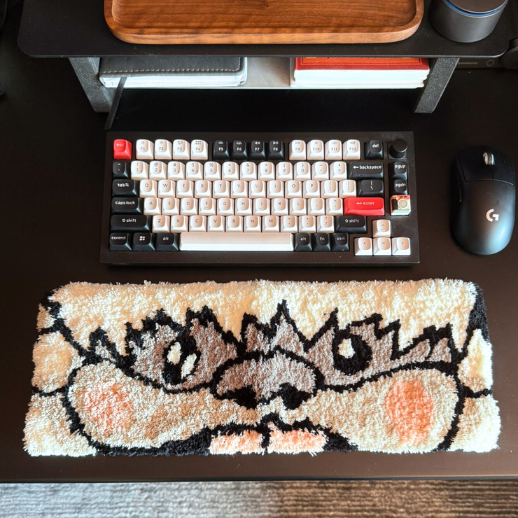 Toka™️ Snow Bison Desk Rug