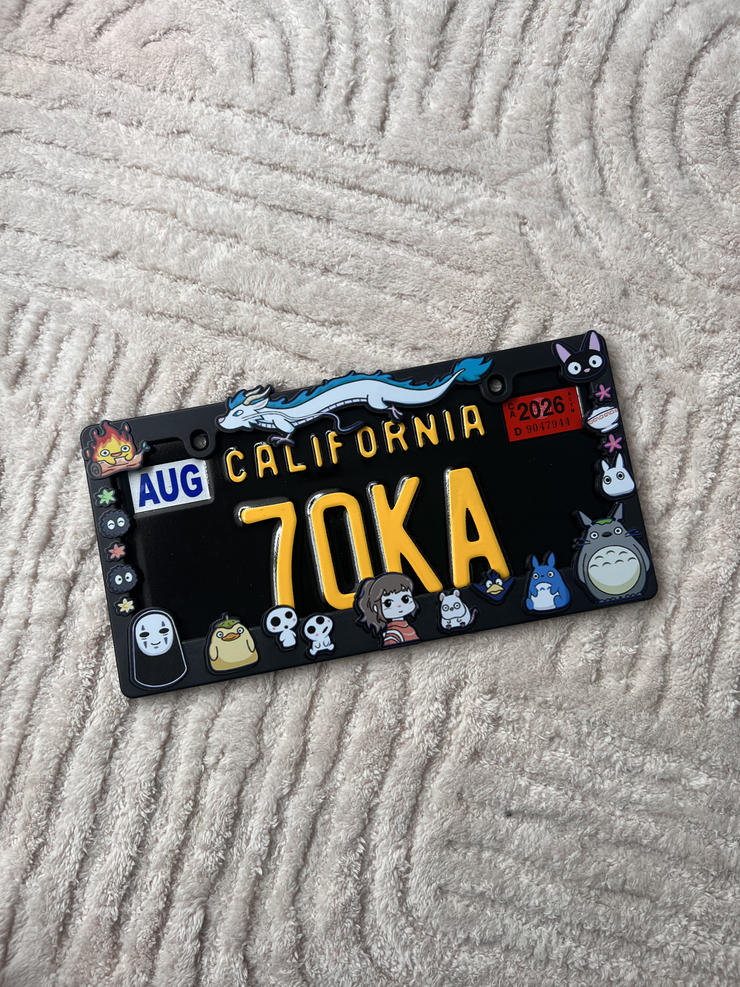 Toka™️ Spirited Drive License Plate Frame