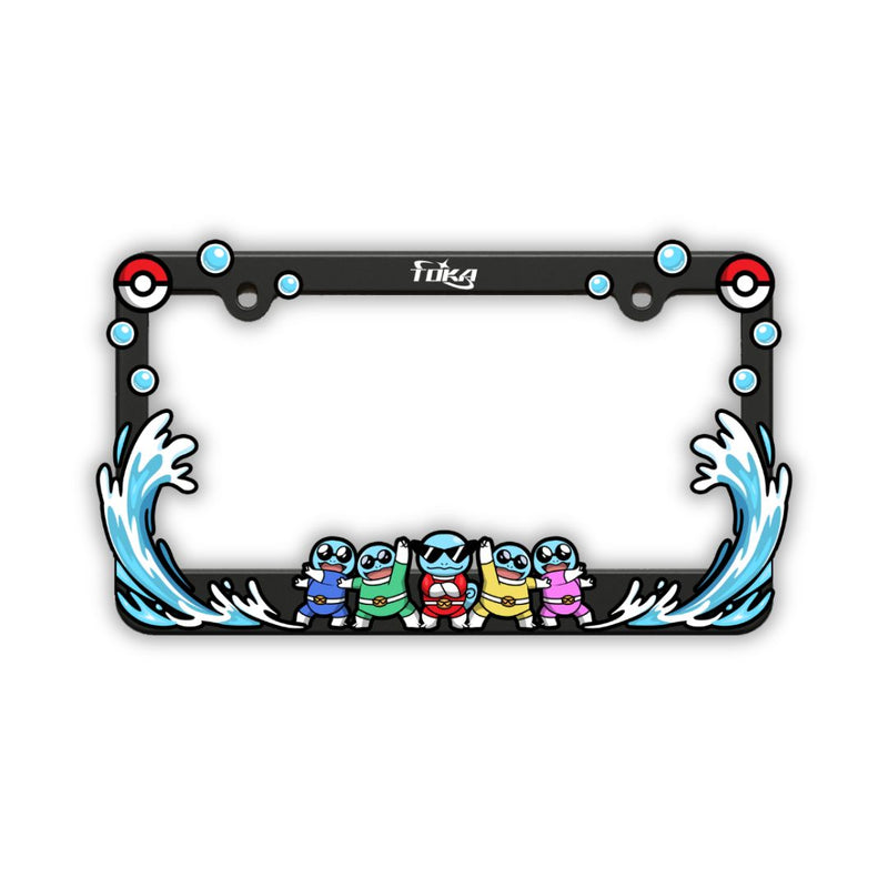 Squirt Squad License Plate Frame