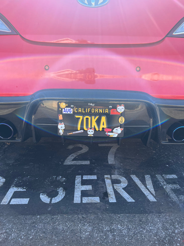 Toka™️ Turbo License Plate Frame