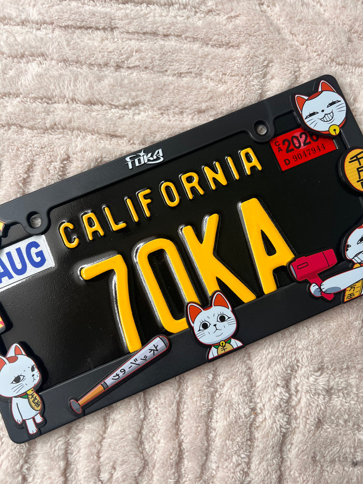Toka™️ Turbo License Plate Frame