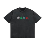 Toka T-Shirt Vintage Black / S Bending Arts Embroidered Vintage Tee