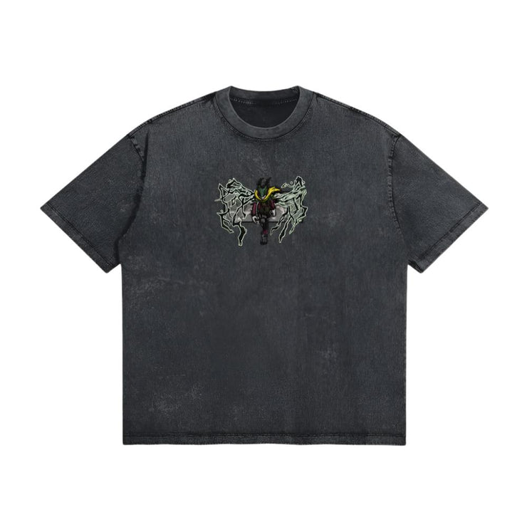 Toka T-Shirt Vintage Black / S Deku Embroidered Vintage Tee