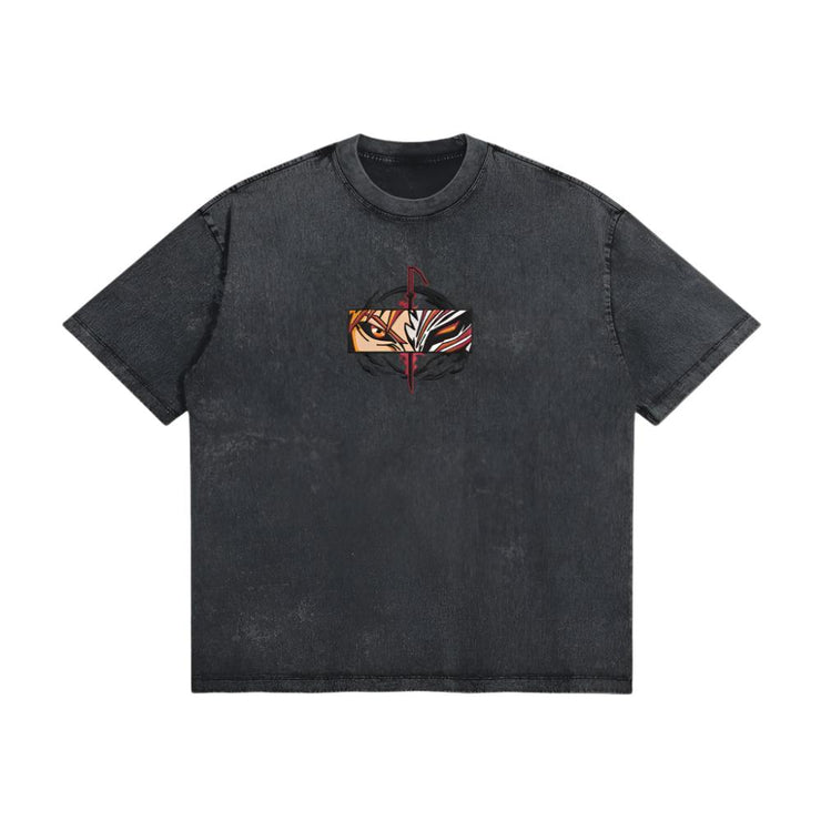 Toka T-Shirt Vintage Black / S Hollow Embroidered Vintage Tee