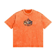 Toka T-Shirt Vintage Orange / S Hollow Embroidered Vintage Tee