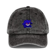 Toka Washed Black Mischief Embroidered Cap