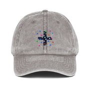 Toka Washed Gray Blue Hour Tubatu Embroidered Cap