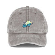 Toka Washed Gray Sleeping Embroidered Cap