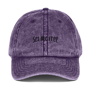 Seoulective Washed Purple Set Me Free Dad Hat