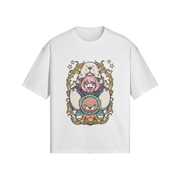 Gilgamesh White / S Anya Bond Boxy Oversized Tee