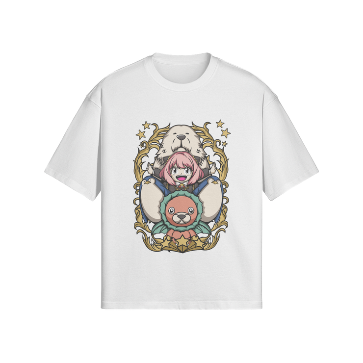 Gilgamesh White / S Anya Bond Boxy Oversized Tee