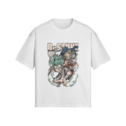 Gilgamesh White / S Dr. Stone Boxy Oversized Tee