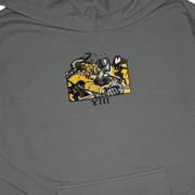 Gilgamesh hoodie XS / Charcoal Grey XIII Roxas Embroidered Hoodie