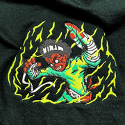 Gilgamesh hoodies XS / Forest Green Taijutsu Embroidered Hoodie