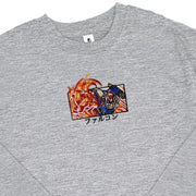 Gilgamesh sweatshirts XS / Heather Grey Falcon Punch Embroidered Sweatshirt