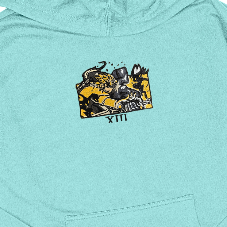 Gilgamesh hoodie XS / Mint Turquoise XIII Roxas Embroidered Hoodie