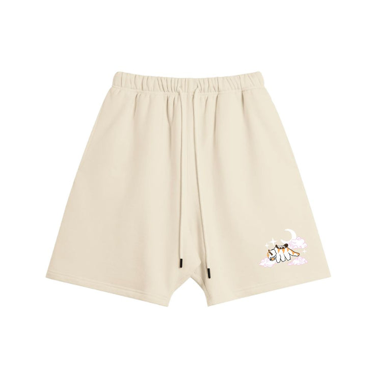 Toka™️ Yip Yip Embroidered Fleece Shorts