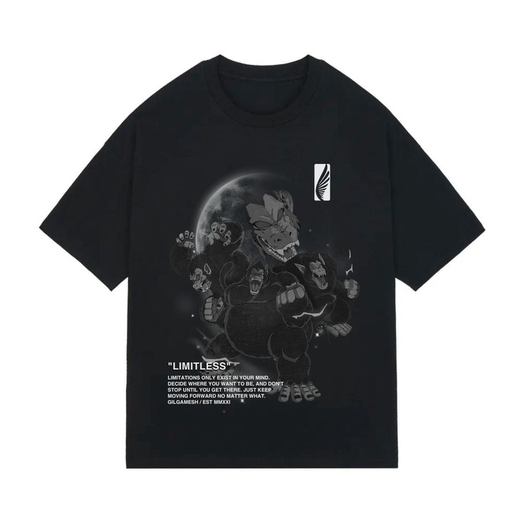 Gilgamesh Black / S Ape Strong Boxy Oversized Tee