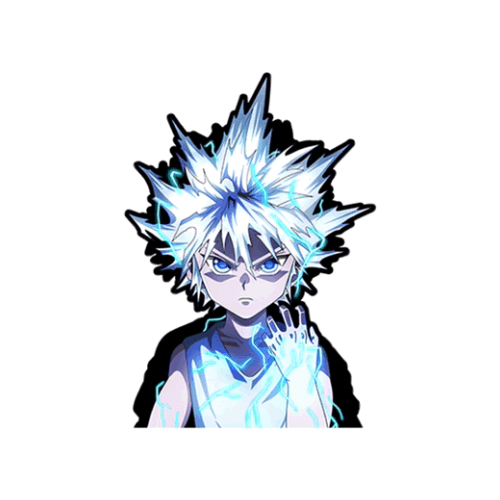 Gilgamesh Killua Motion Sticker