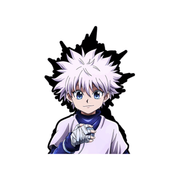 Gilgamesh Killua Motion Sticker