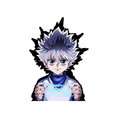 Gilgamesh Killua Motion Sticker