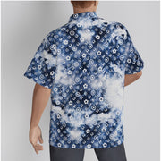 Soccer Striker Men's Button Shirt